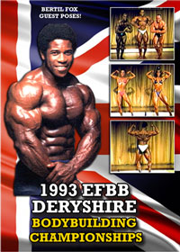 1993 EFBB Derbyshire Championships: Bertil Fox Guest Posing