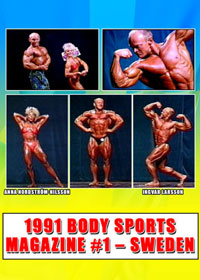 1991 Body Sports Magazine #1 - Sweden