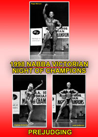 1998 NABBA Victoria: Night of Champions - Prejudging