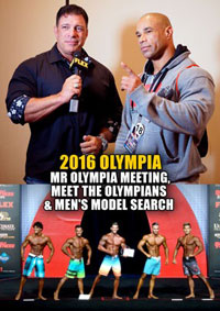 2016 Mr Olympia Meeting: Meet the Olympians and Men's Model Search