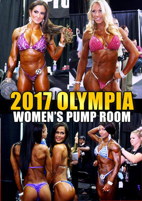 2017 Olympia: Women’s Pump Room